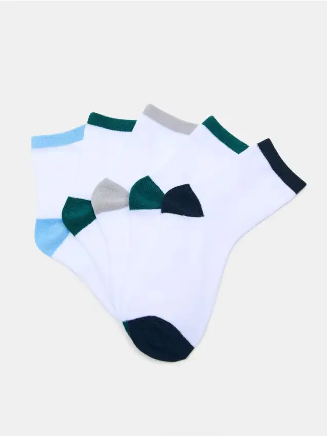 Confezione da 5 paia di calze - multicolor