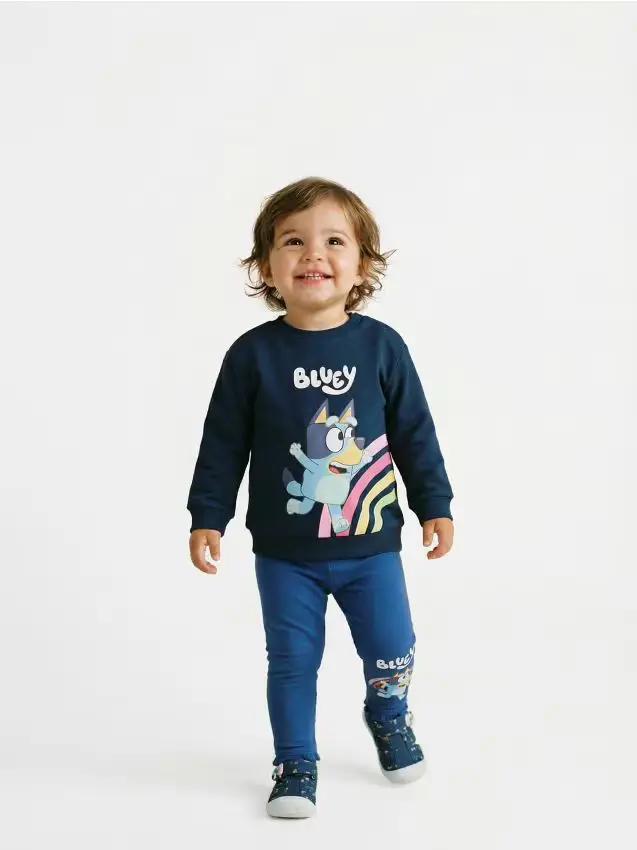 Sinsay Leggings in cotone Bluey - blu