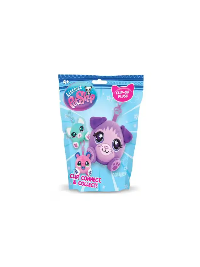 Sinsay Littlest Pet Shop - peluche portachiavi clip-on in sacchetto sorpresa - multicolor