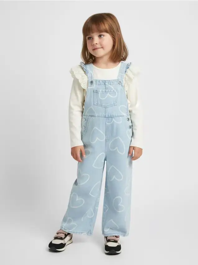 Sinsay Salopette di jeans - blu