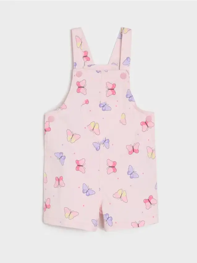 Sinsay Salopette in denim - rosa pastello