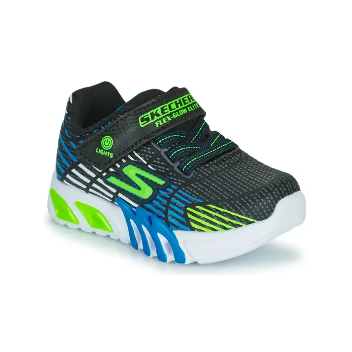 Scarpe bambini Skechers FLEX-GLOW ELITE Nero
