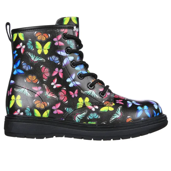 Scarpe da ginnastica da ragazza Skechers Gravlen Butterfly Squad Noir