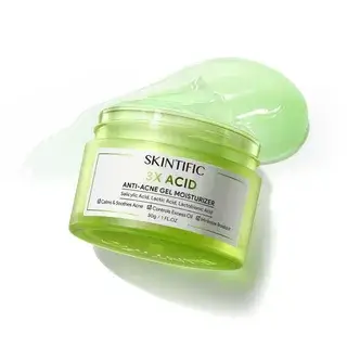SKINTIFIC 3X Acid Anti-Acne Gel Moisturizer 30g