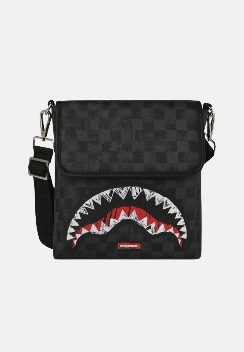 SPRAYGROUND Borsello Uomo Nero 3934932