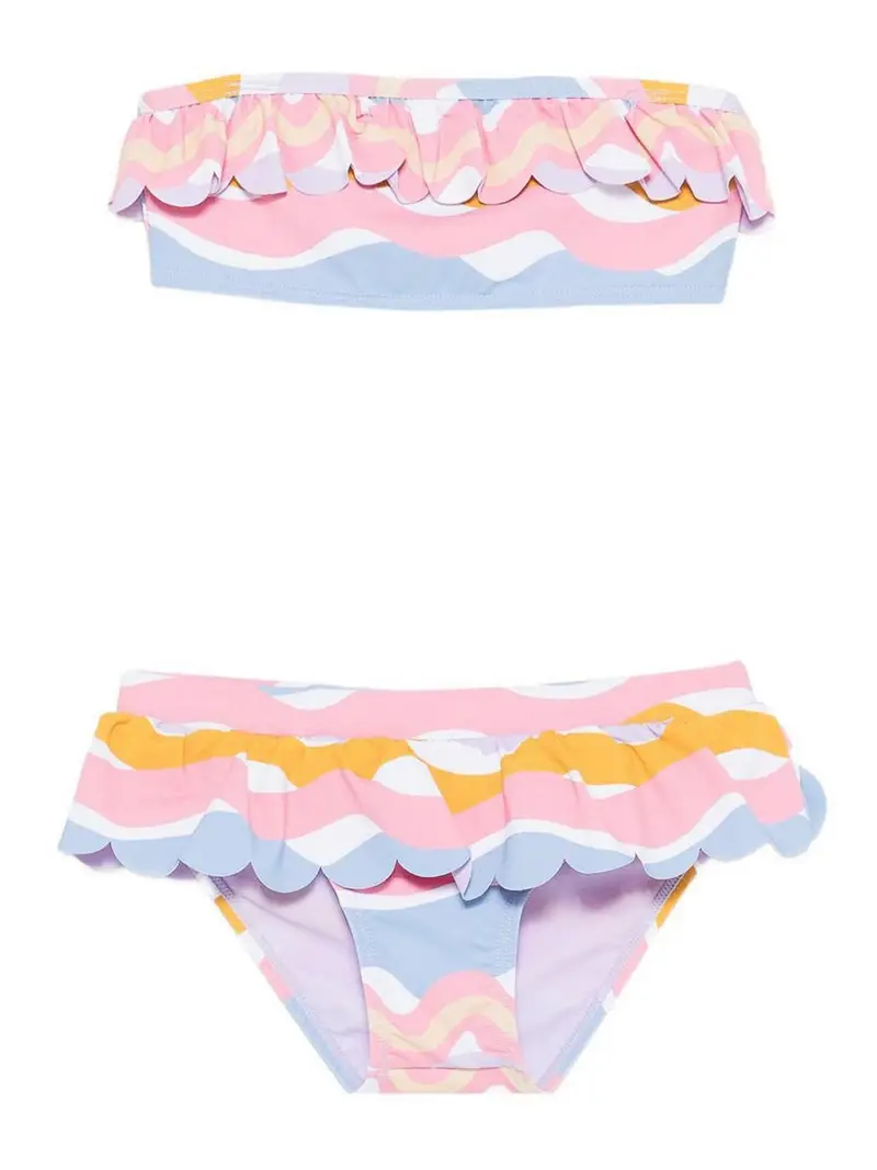 Stella Mccartney Bikini Con Stampa Multicolore