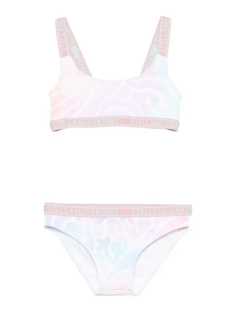 Stella Mccartney Bikini Con Stampa Multicolore
