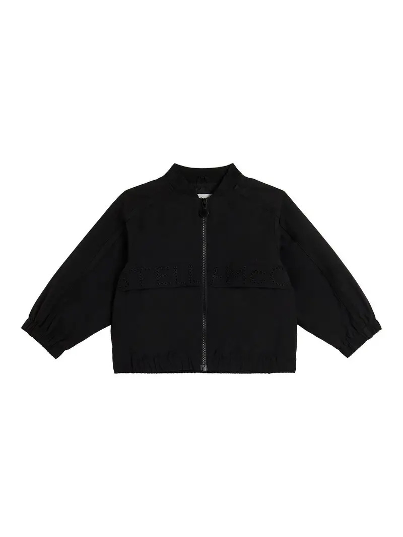 Stella Mccartney Bomber Con Zip Nero
