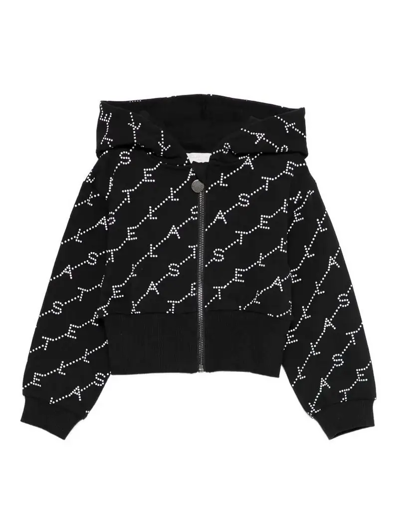 Stella Mccartney Felpa Con Logo Nero