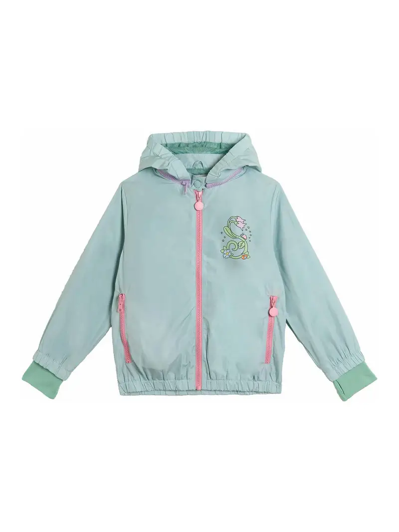 Stella Mccartney Giubbino Con Stampa Grafica Verde