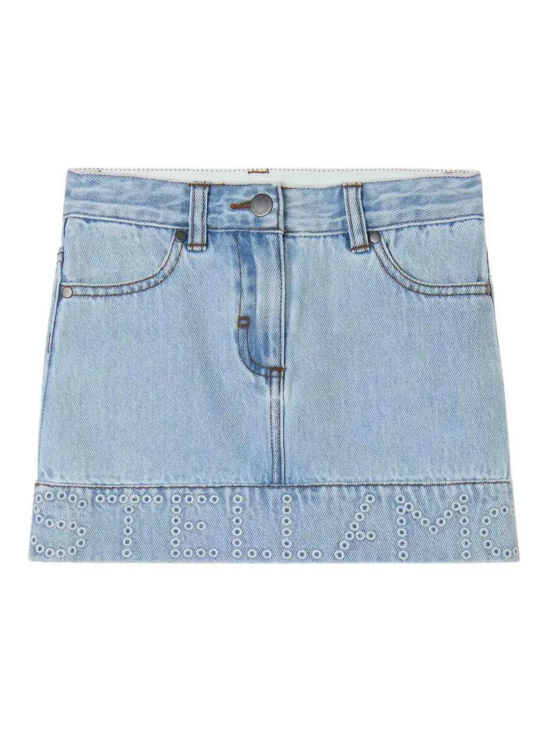 Stella Mccartney Minigonna Denim Blu
