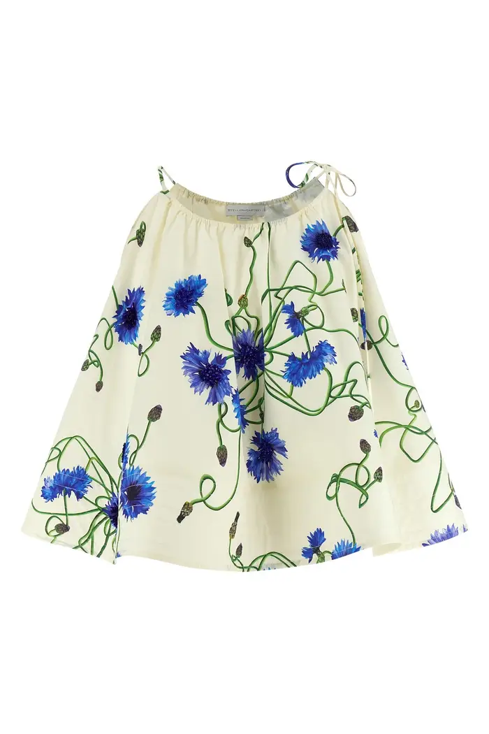 STELLA MCCARTNEY Top Fiordaliso Blu
