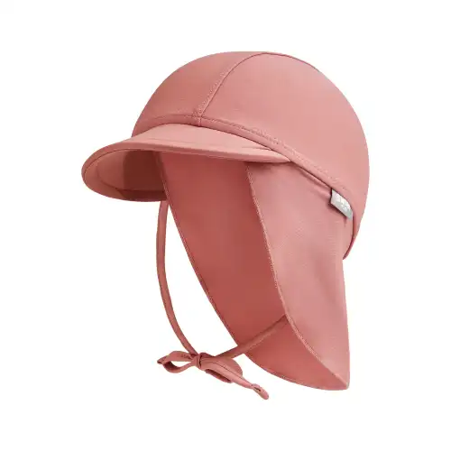 Sterntaler Cappellino da baseball con protezione per la nuca e protezione UV 50+ per ragazza Rose