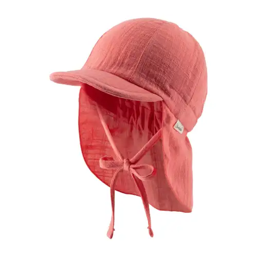 Sterntaler Cappello da baseball con copri-nuca per ragazza Rose