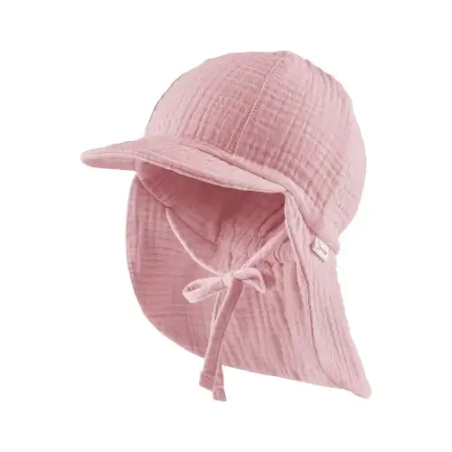 Sterntaler Cappello da baseball con copri nuca per ragazza Rose