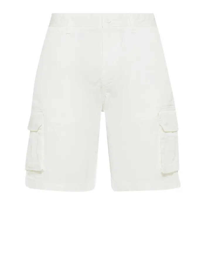 bermuda casual sun68 da uomo - bianco