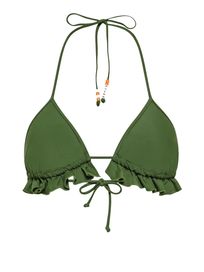 bikini pezzo sopra sun68 da donna - verde