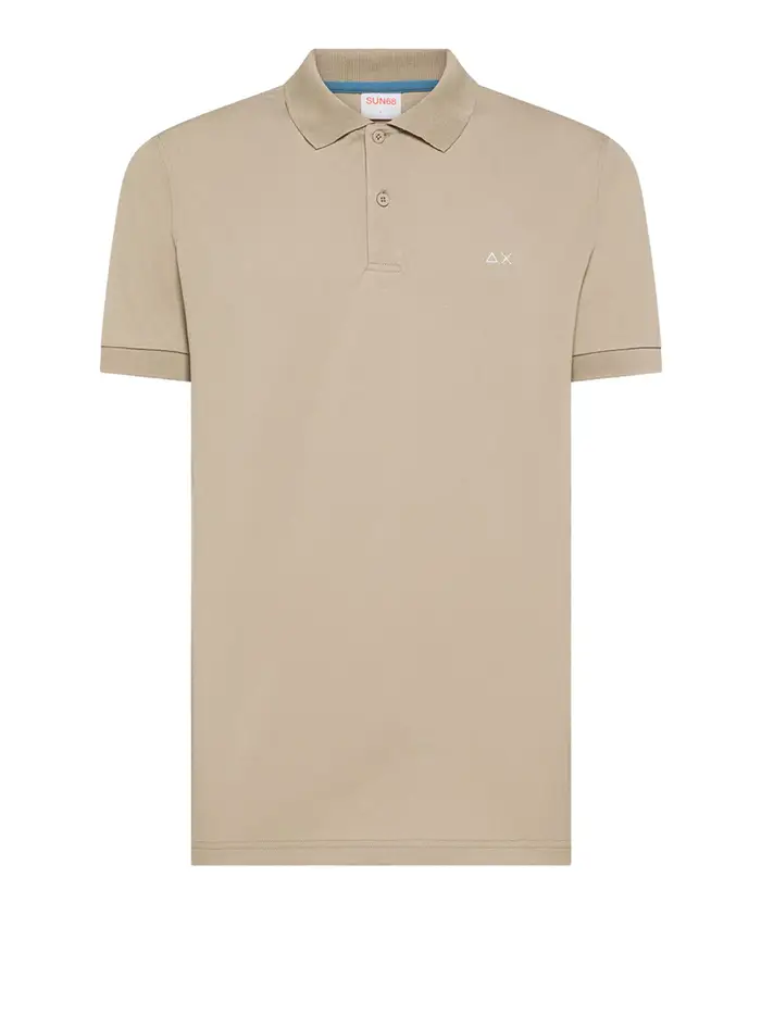 polo sun68 da uomo - beige