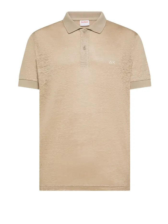 polo sun68 da uomo - beige