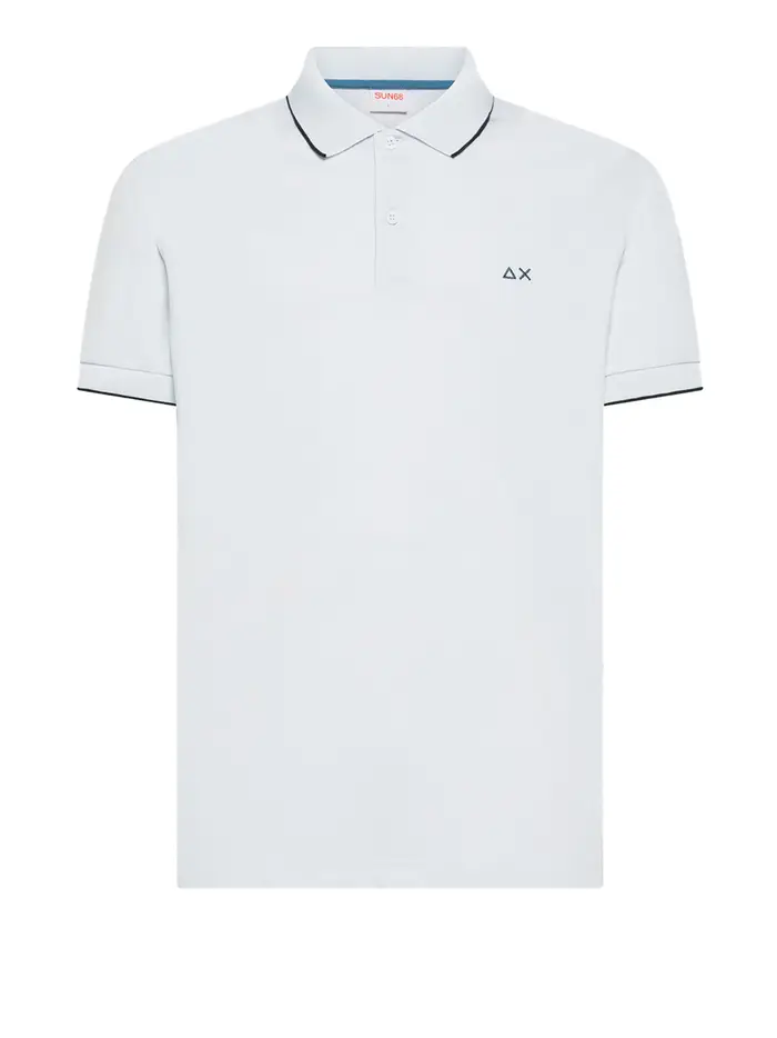 polo sun68 da uomo - bianco