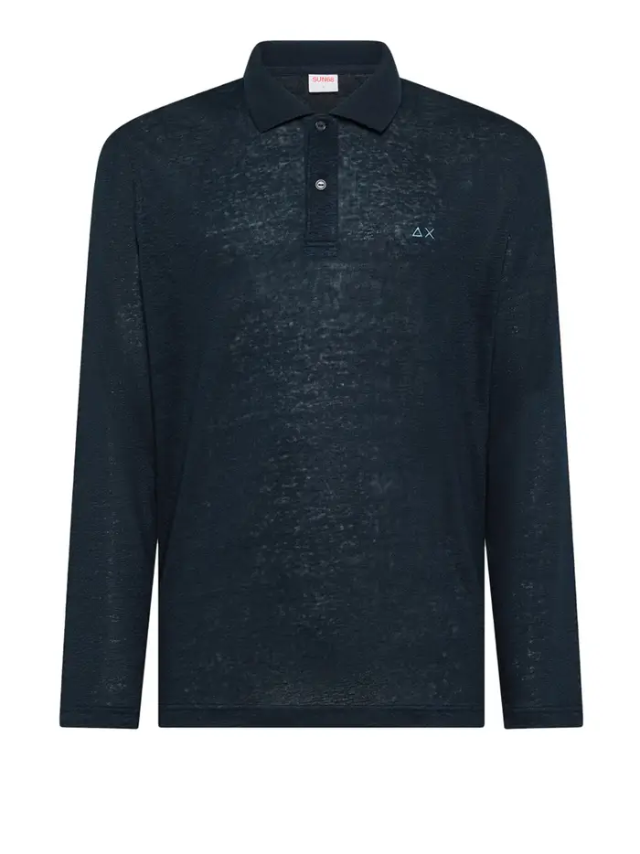 polo sun68 da uomo - blu