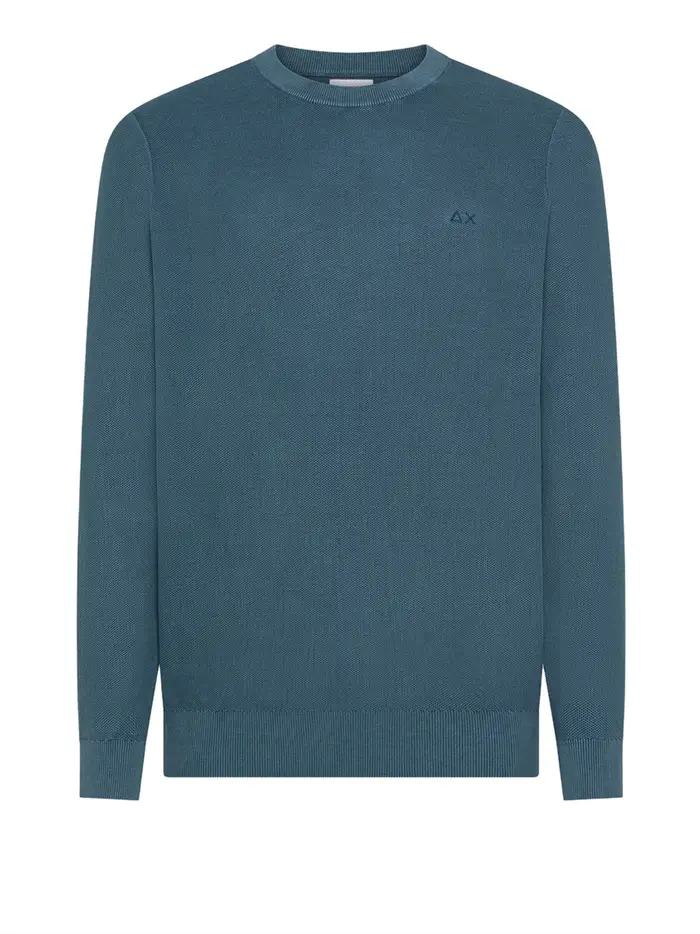 pullover sun68 da uomo - blu
