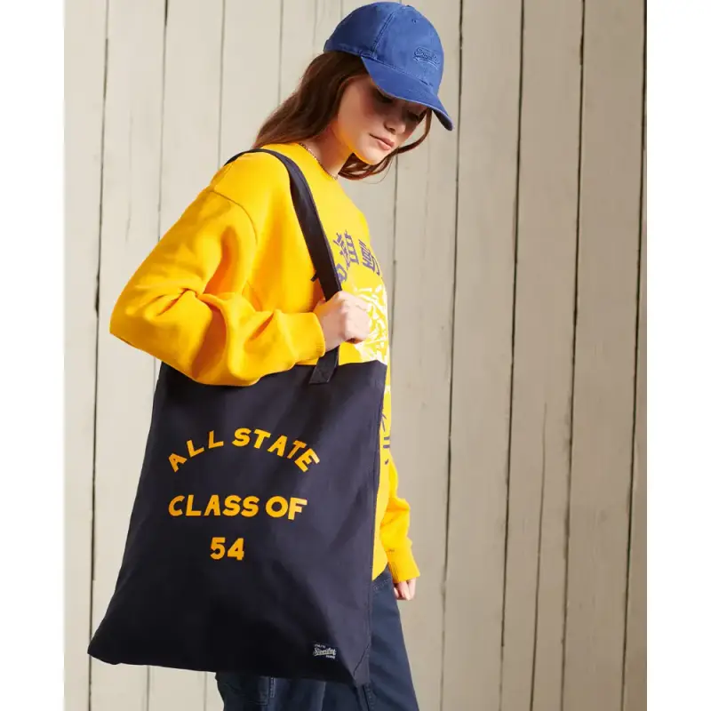 Superdry Borsa tote da donna in tela fantasia