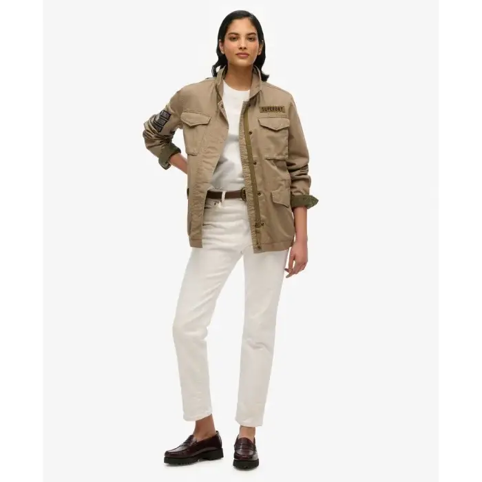Giacca militare da donna Superdry M65 Fantaisie