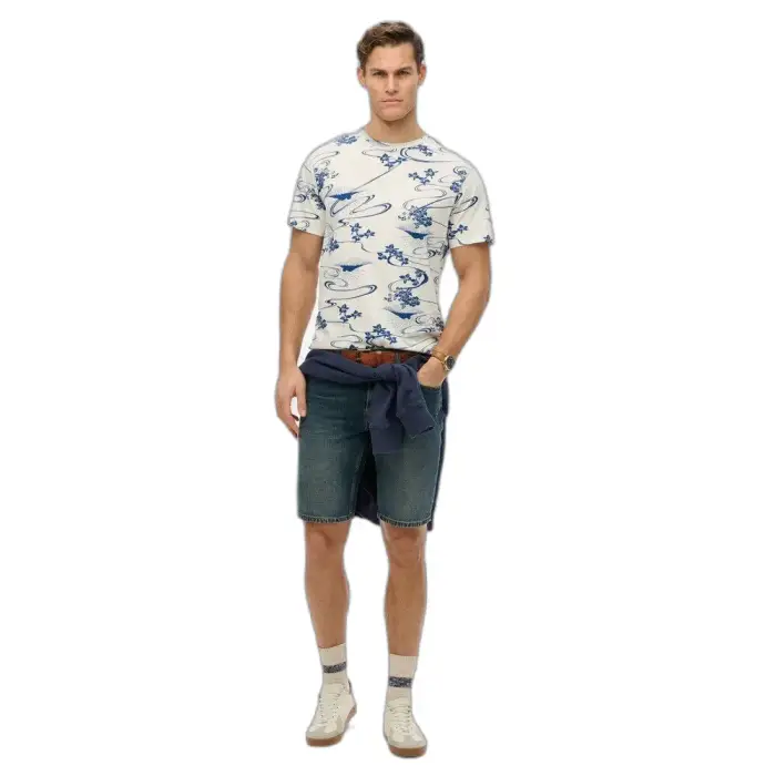 T-shirt in fantasia Superdry Classic Essential