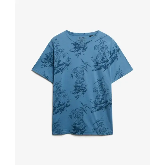 T-shirt in fantasia Superdry Classic Essential