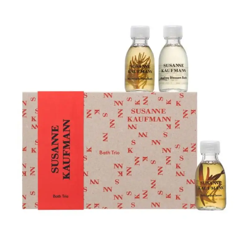 Susanne kaufmann Bath Trio Set Olio da bagno e bagnodoccia
