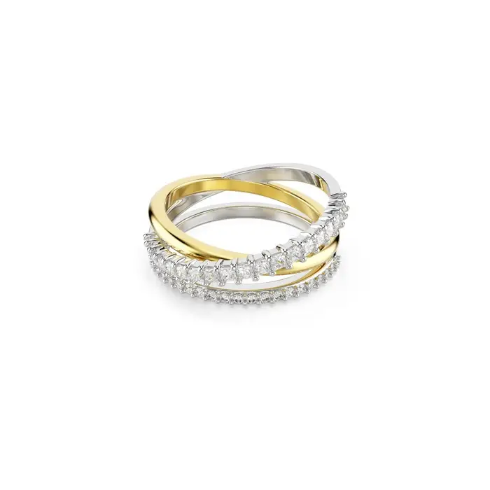 Anello Hyperbola - Swarovski - Mix Di Placcature