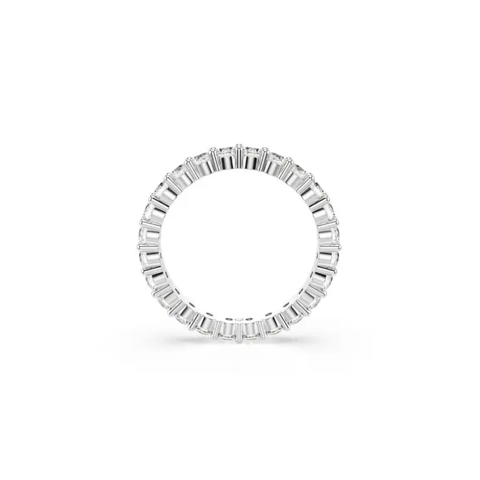 Anello Matrix Vittore - Swarovski - Placcato Argento