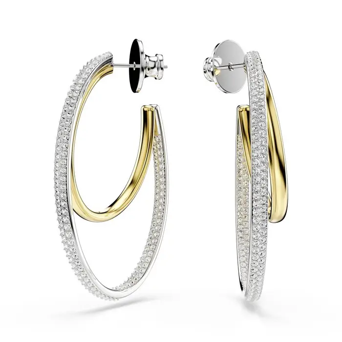 Orecchini A Cerchio Hyperbola - Swarovski