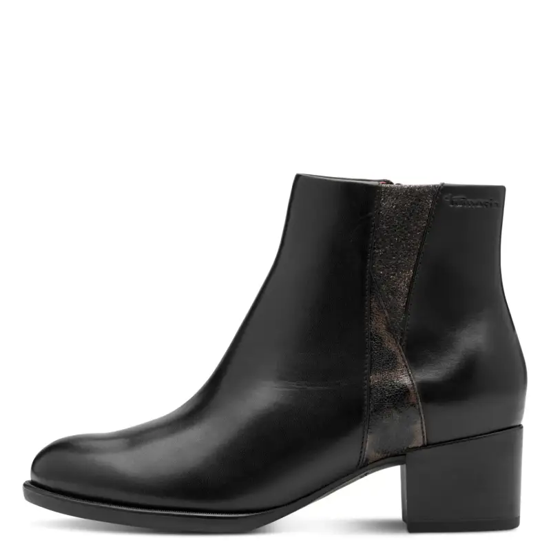 tamaris Stivaletti da donna à talon zippé Noir