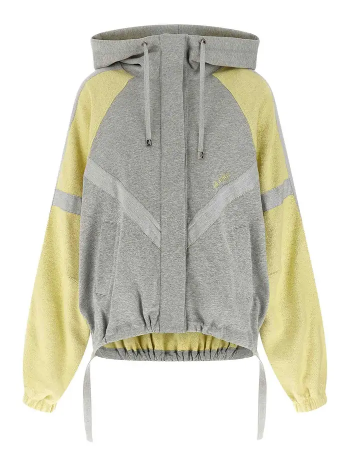 The Attico Bomber in doppia felpa americana Multicolore