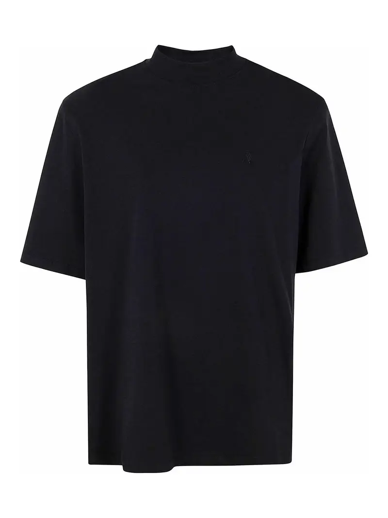 The Attico Canotta in jersey leggero Nero