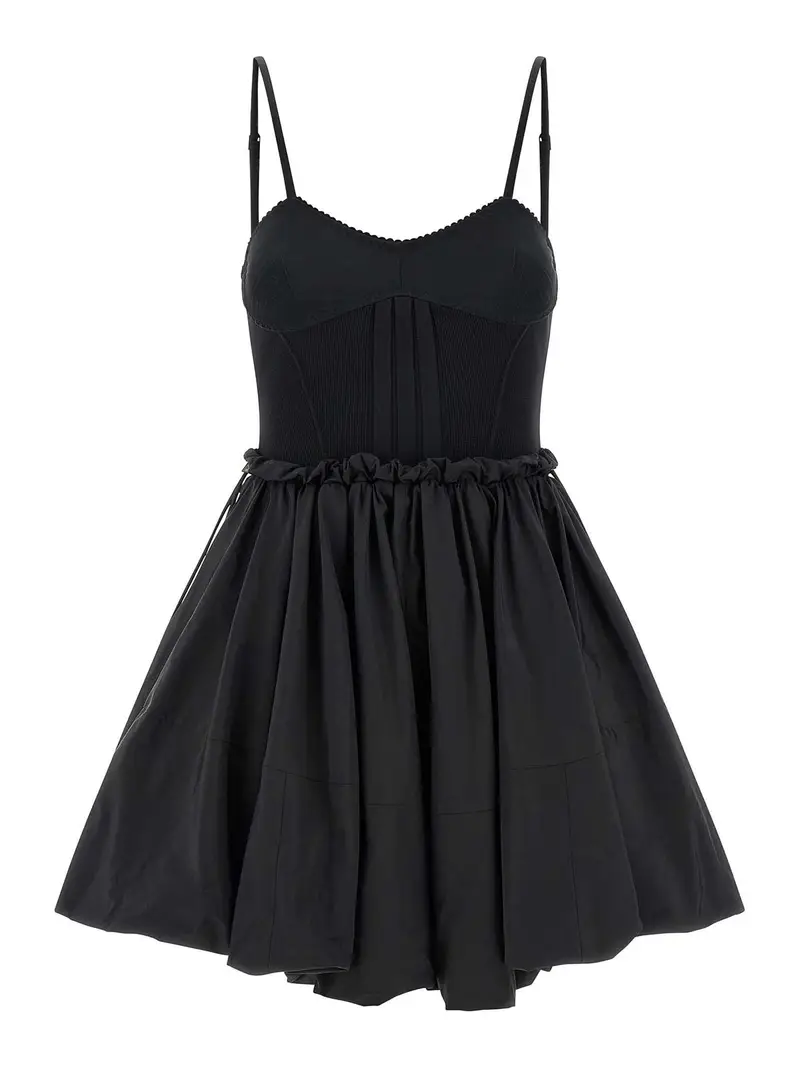 The Attico Vestito in taffetÃ Nero