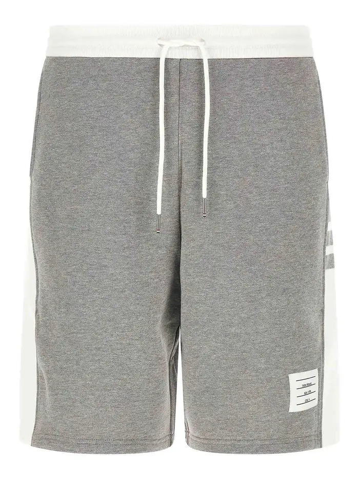 Thom Browne 4 Bermuda Bar Grigio