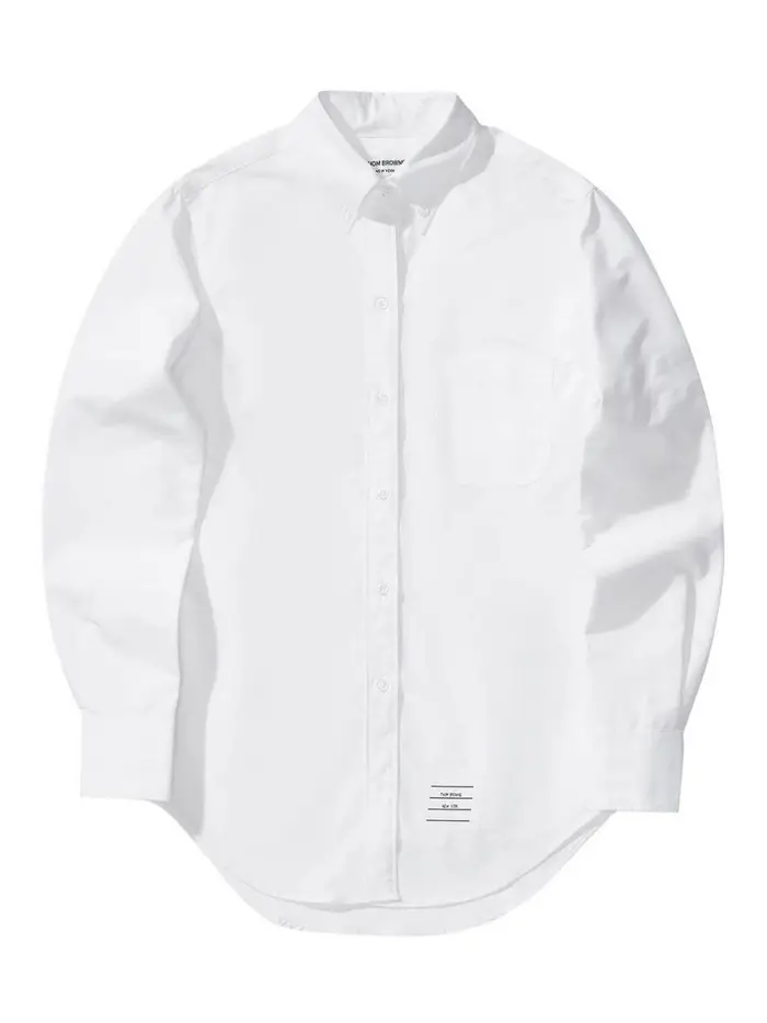 Thom Browne Camicia a maniche lunghe Bianco