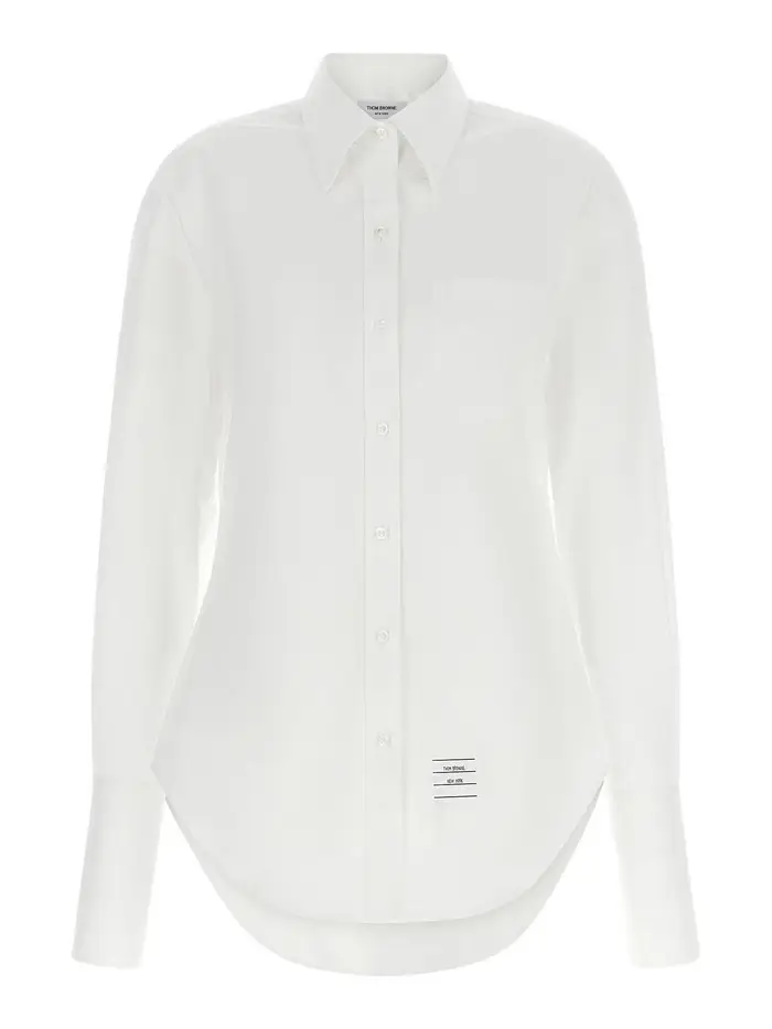 Thom Browne Camicia abbottonata Bianco