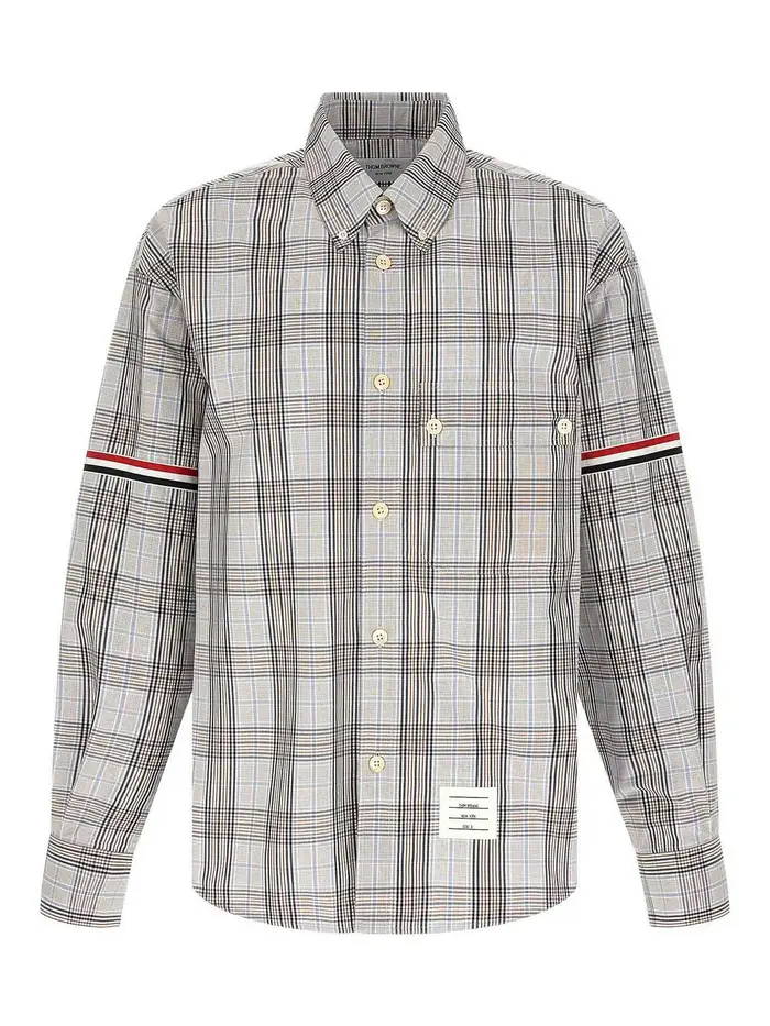 Thom Browne Camicia Rwb oversize Multicolore
