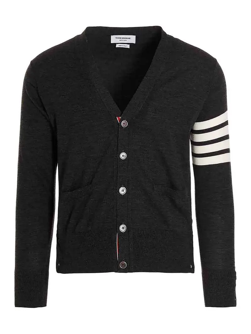 Thom Browne Cardigan Grigio 4797523