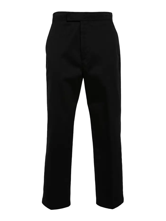Thom Browne Chino di medio risalto Nero