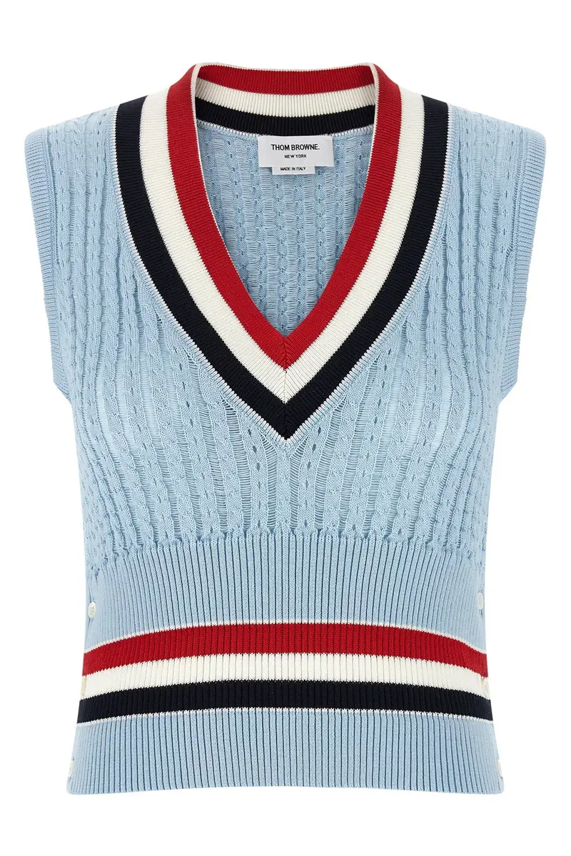THOM BROWNE Gilet Azzurro 4572357