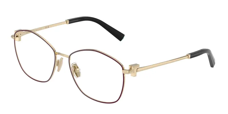 Tiffany Donna TF1174 6180 Montature da vista Metallo Viola Trasparente Geometrica Normale