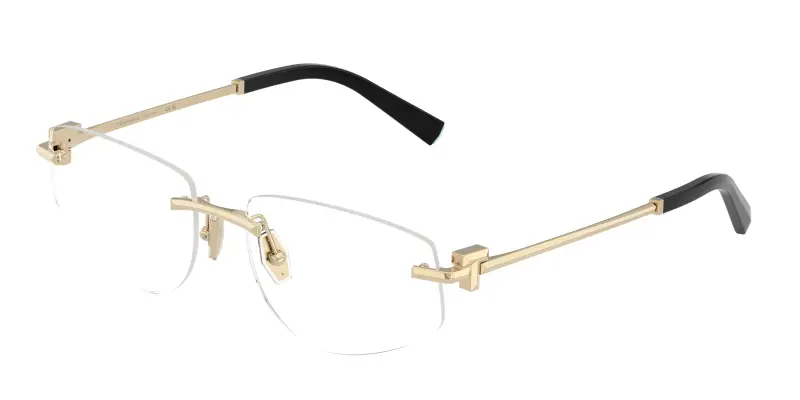 Tiffany Donna TF1175 6021 Montature da vista Metallo Oro Trasparente Geometrica Normale