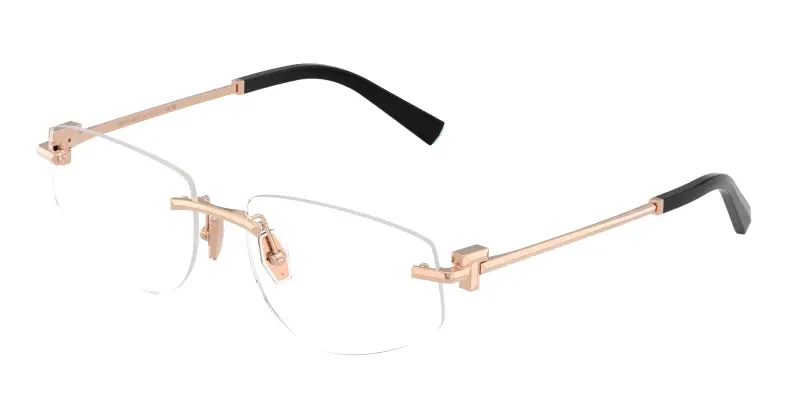 Tiffany Donna TF1175 6105 Montature da vista Metallo Oro Trasparente Geometrica Normale