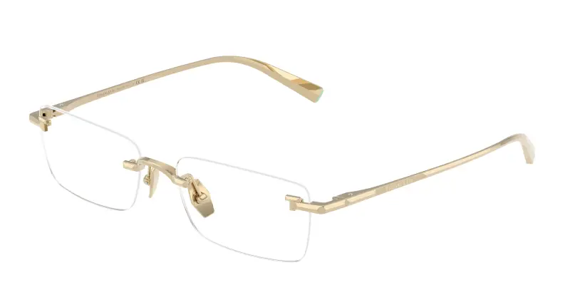 Tiffany Donna TF1177KB 6220 Montature da vista Metallo Oro Trasparente Squadrata Normale
