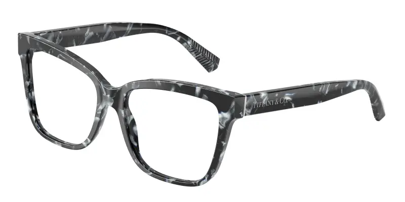 Tiffany Donna TF2260 8428 Montature da vista Acetato Tartaruga Trasparente Cat Eye Normale